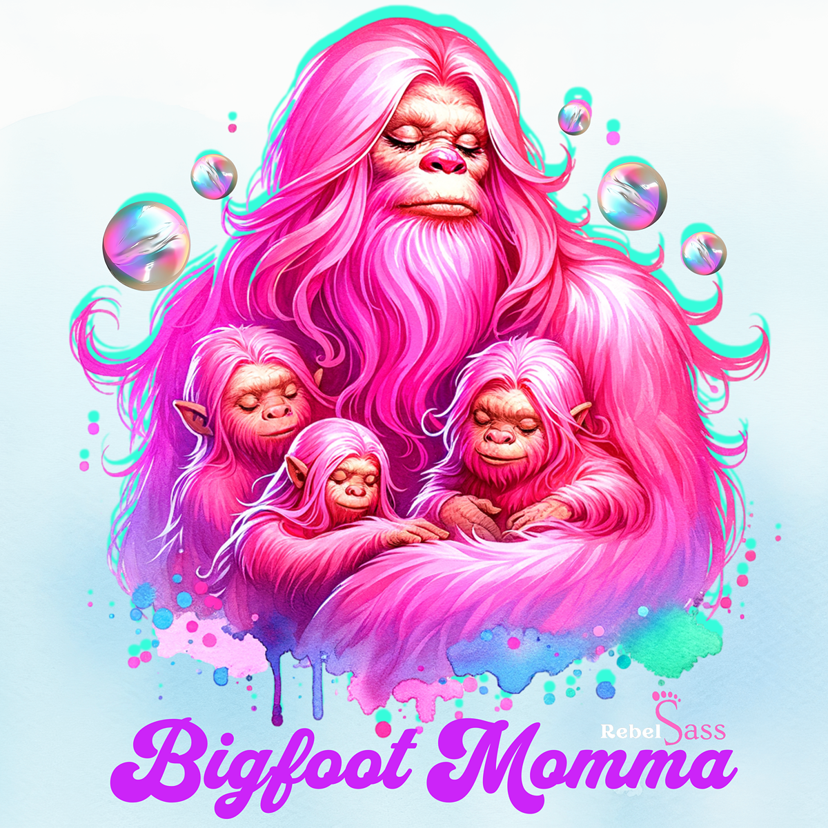 Bigfoot Momma - Design