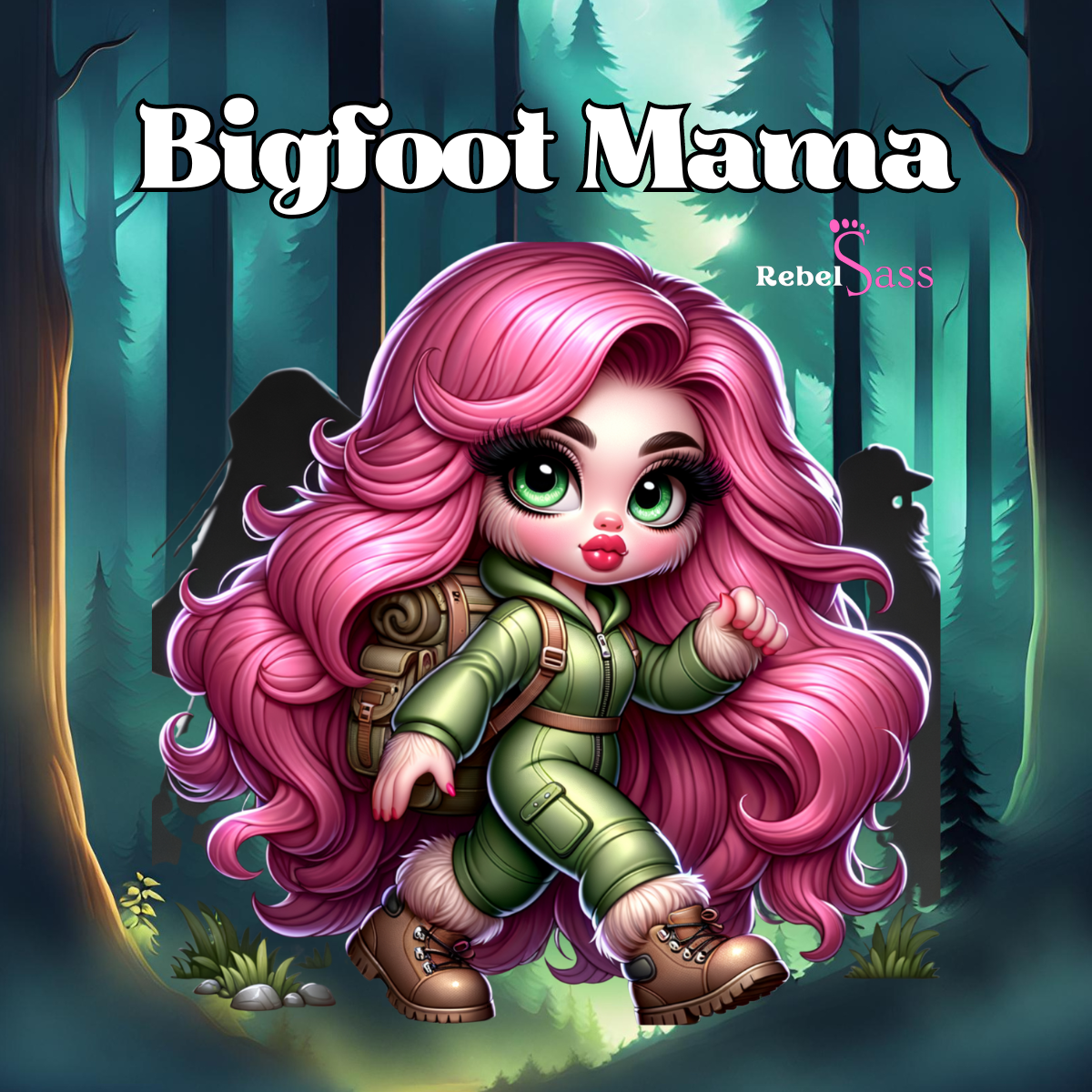 Bigfoot Mama - Design