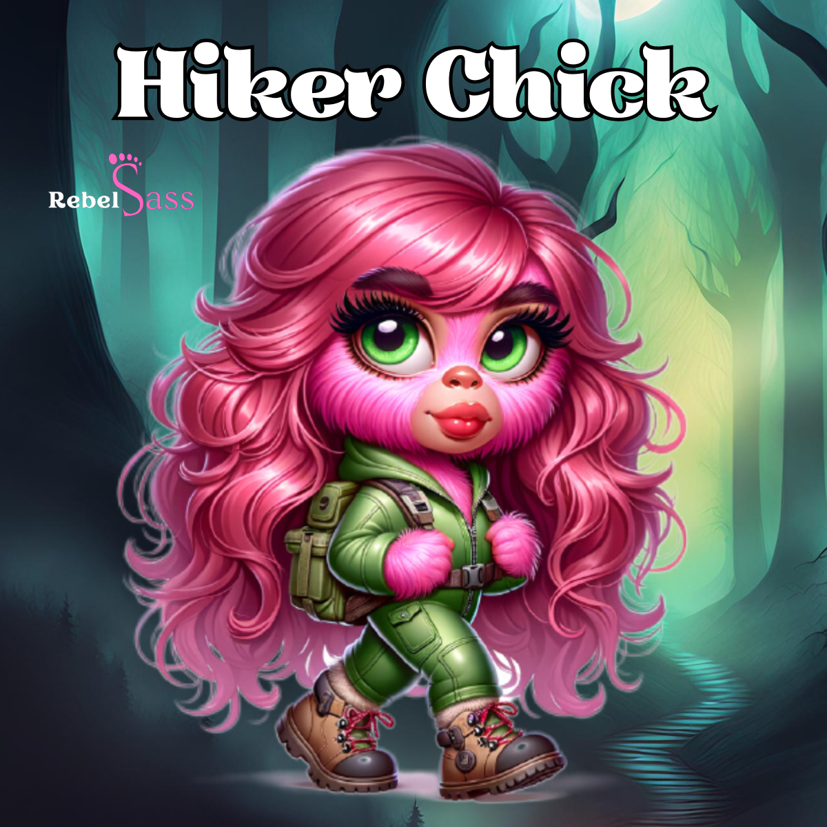 Hiker Chick - Design