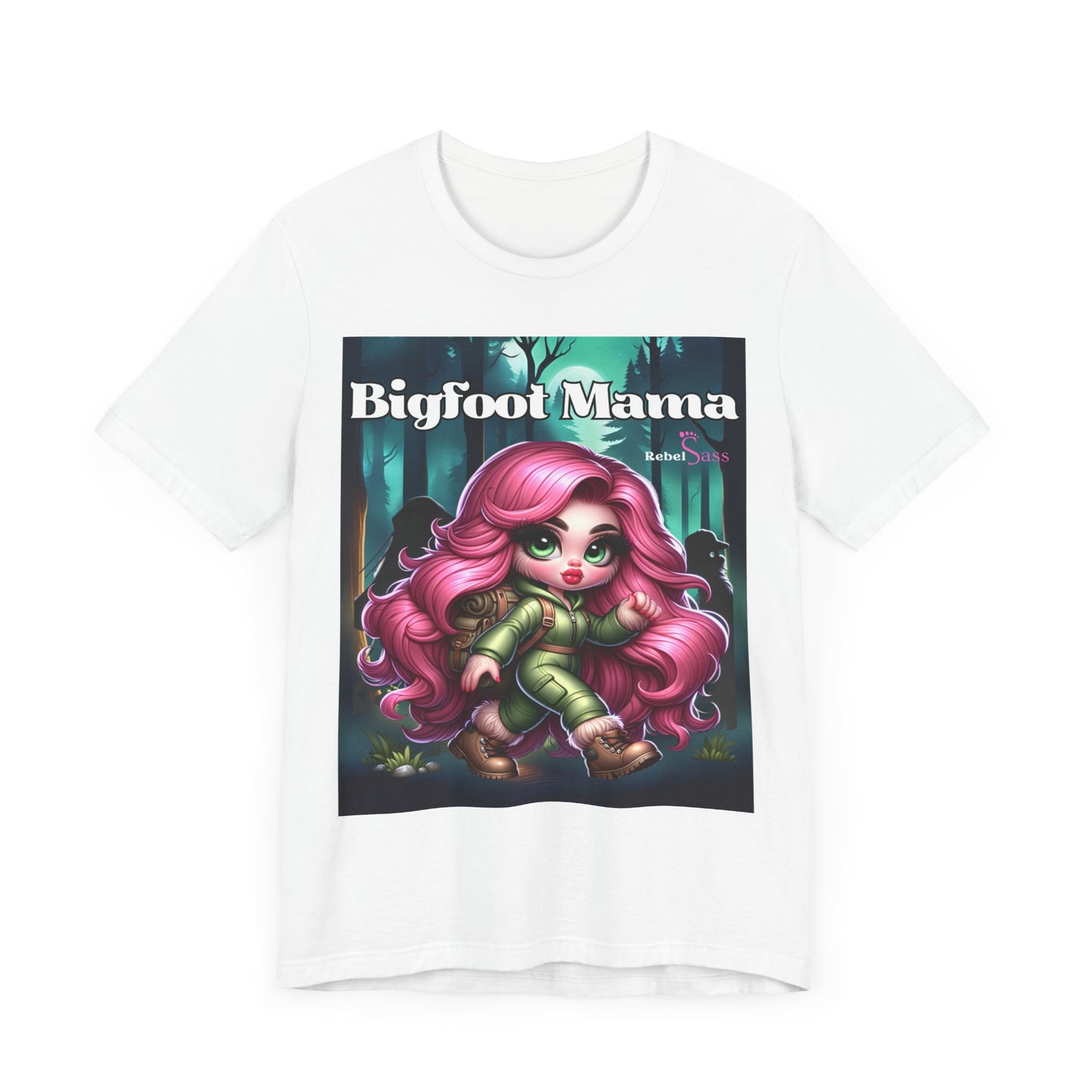 Bigfoot Mama Unisex Jersey Short Sleeve Tee