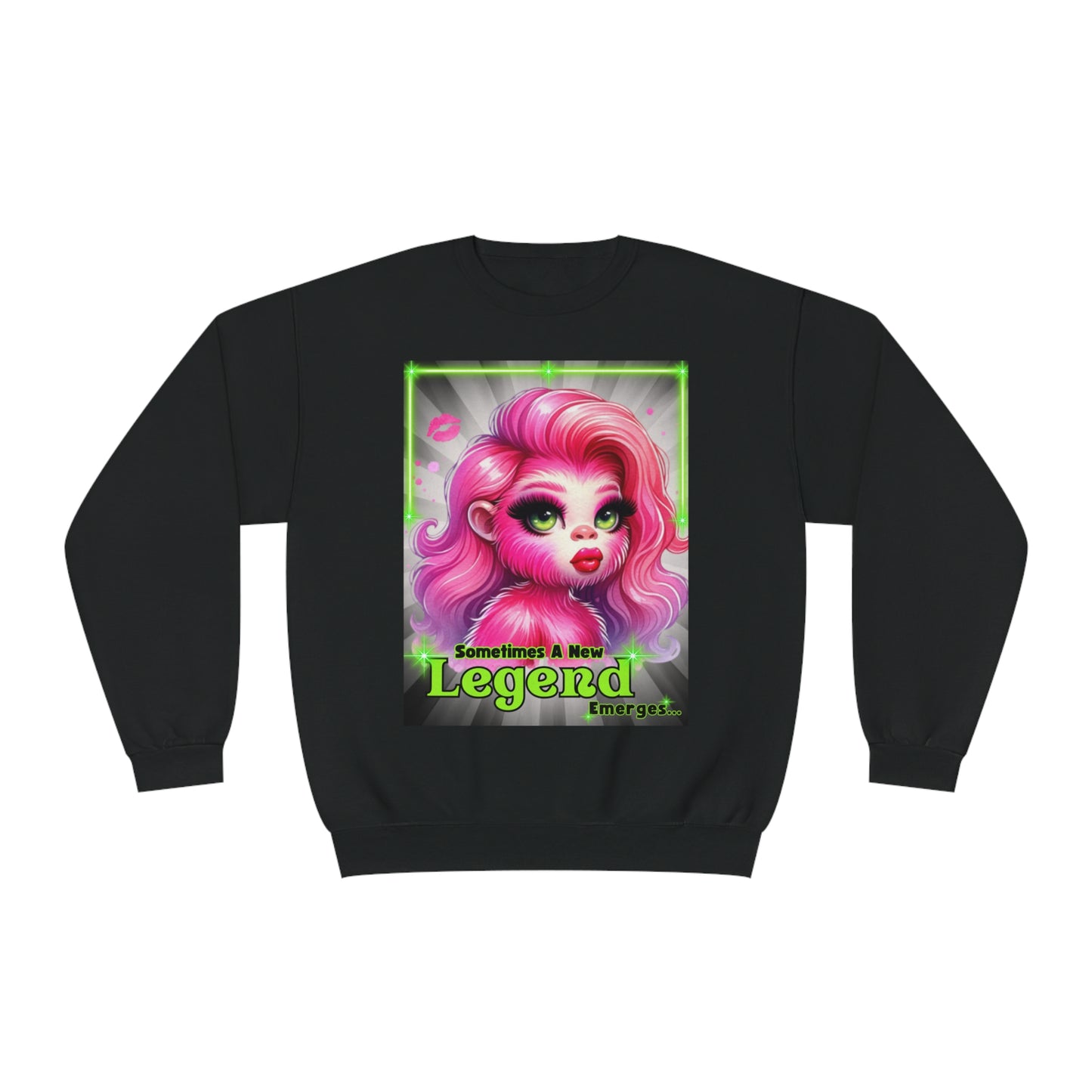 Sometimes A New Legend Emerges - Design - Unisex NuBlend® Crewneck Sweatshirt