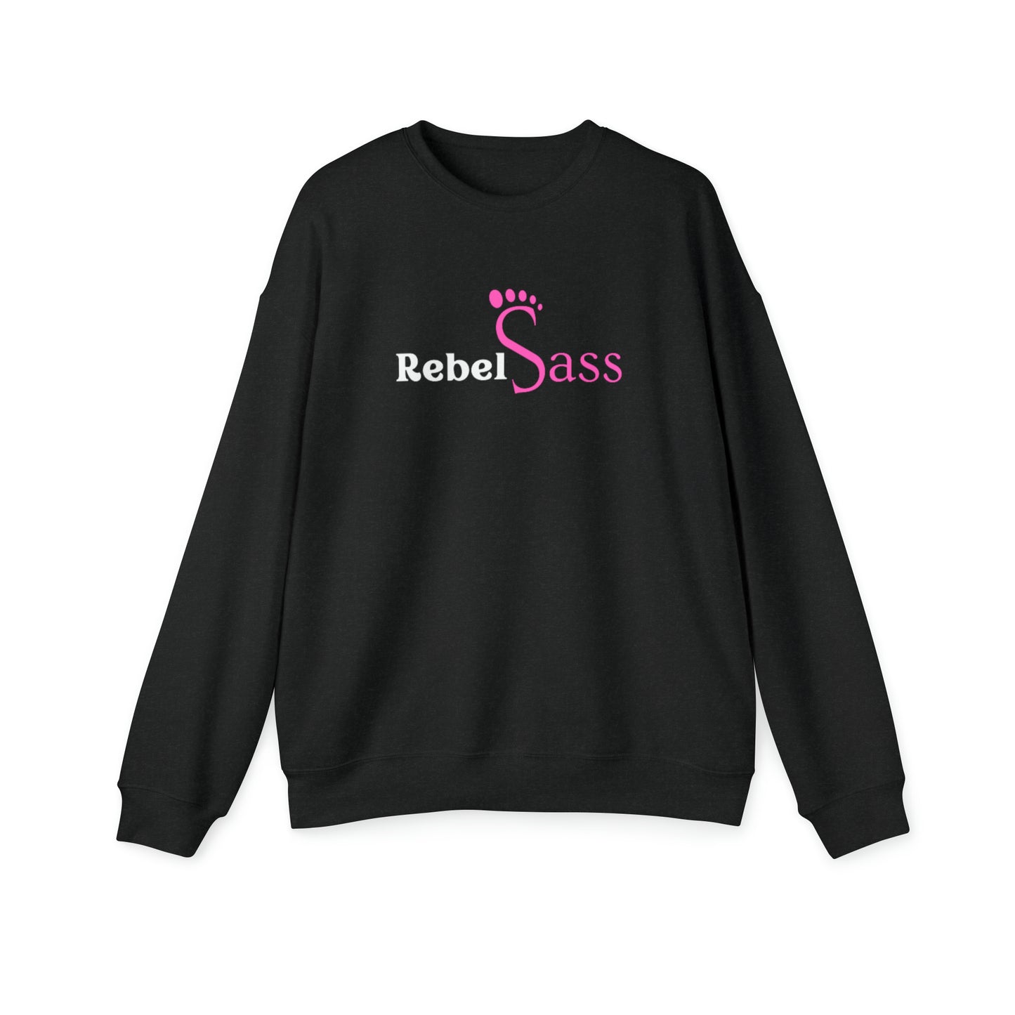 Rebel Sass Logo - Unisex Drop Shoulder Sweatshirt