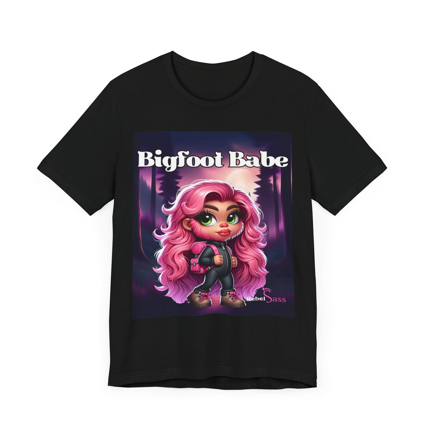 Bigfoot Babe Unisex Jersey Short Sleeve Tee