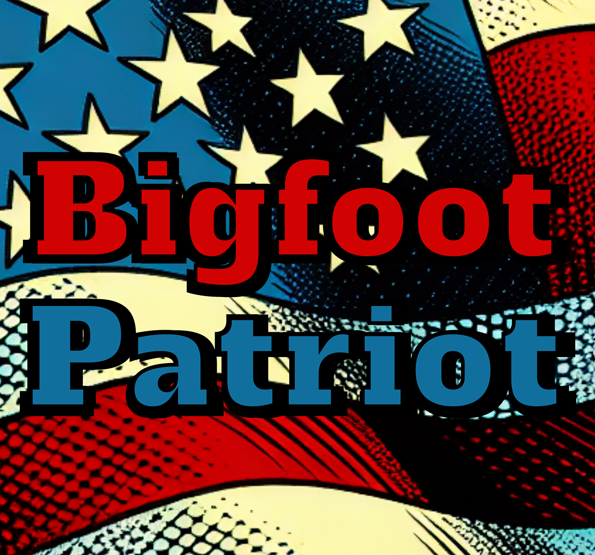 Bigfoot Patriot - Design - Accent Coffee Mug, 11oz