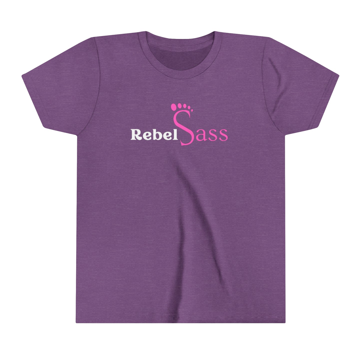 Rebel Sass Logo - Youth Short Sleeve Tee