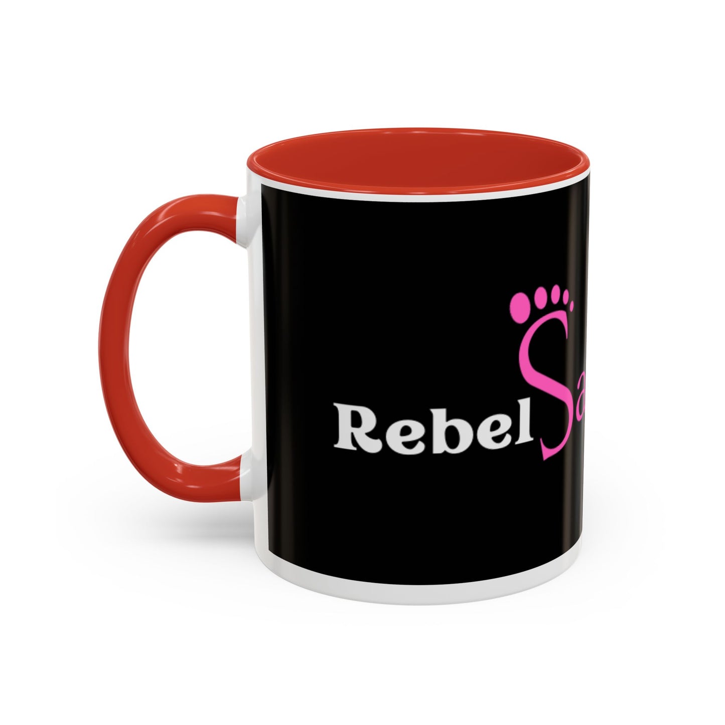 Bigfoot Babe - Design - Accent Coffee Mug, 11oz - Rebel Sass Bigfoot Shop