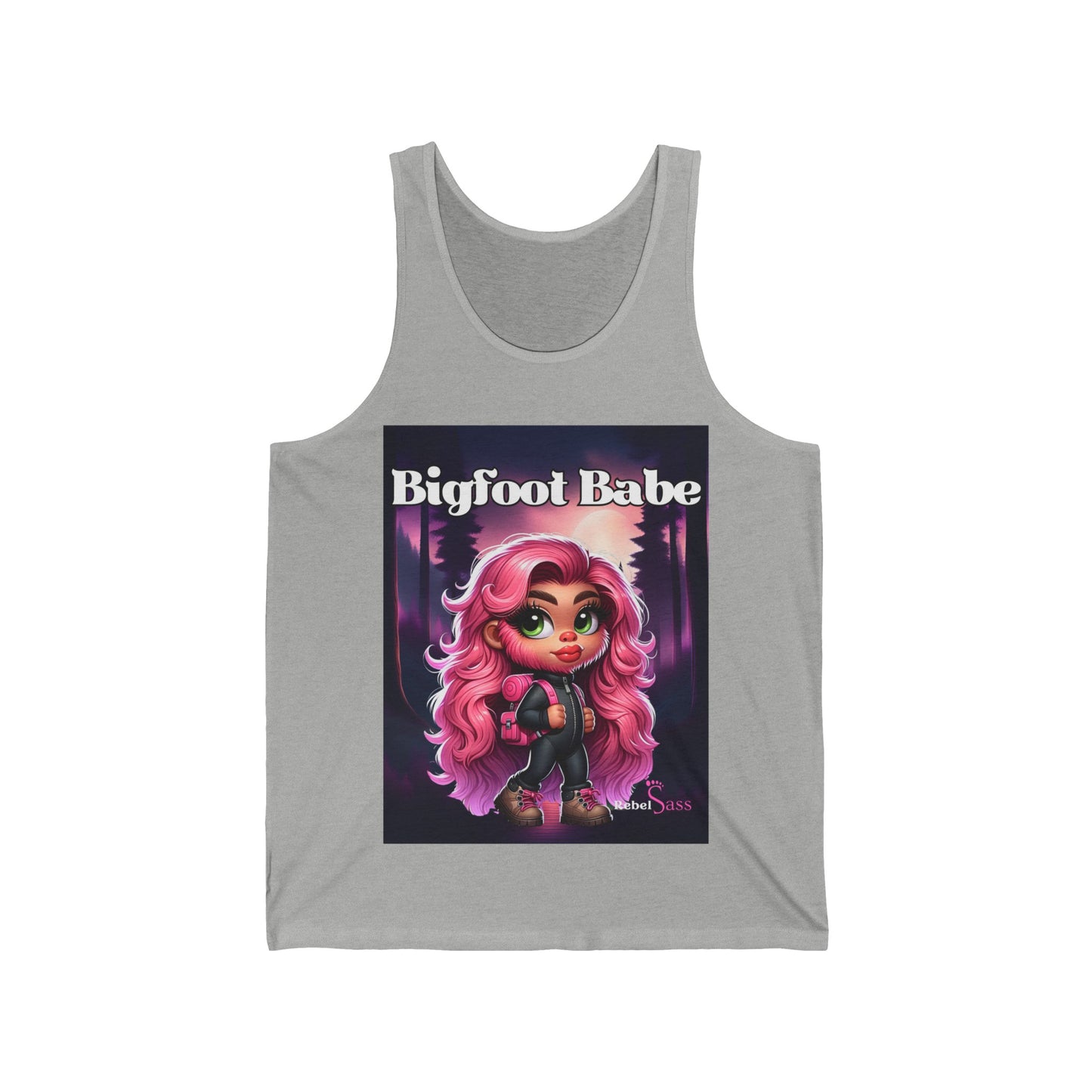 Bigfoot Babe Unisex Jersey Tank