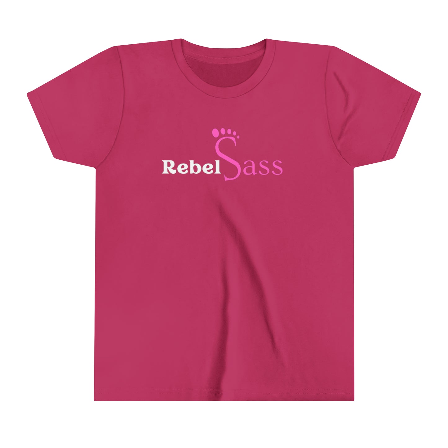 Rebel Sass Logo - Youth Short Sleeve Tee