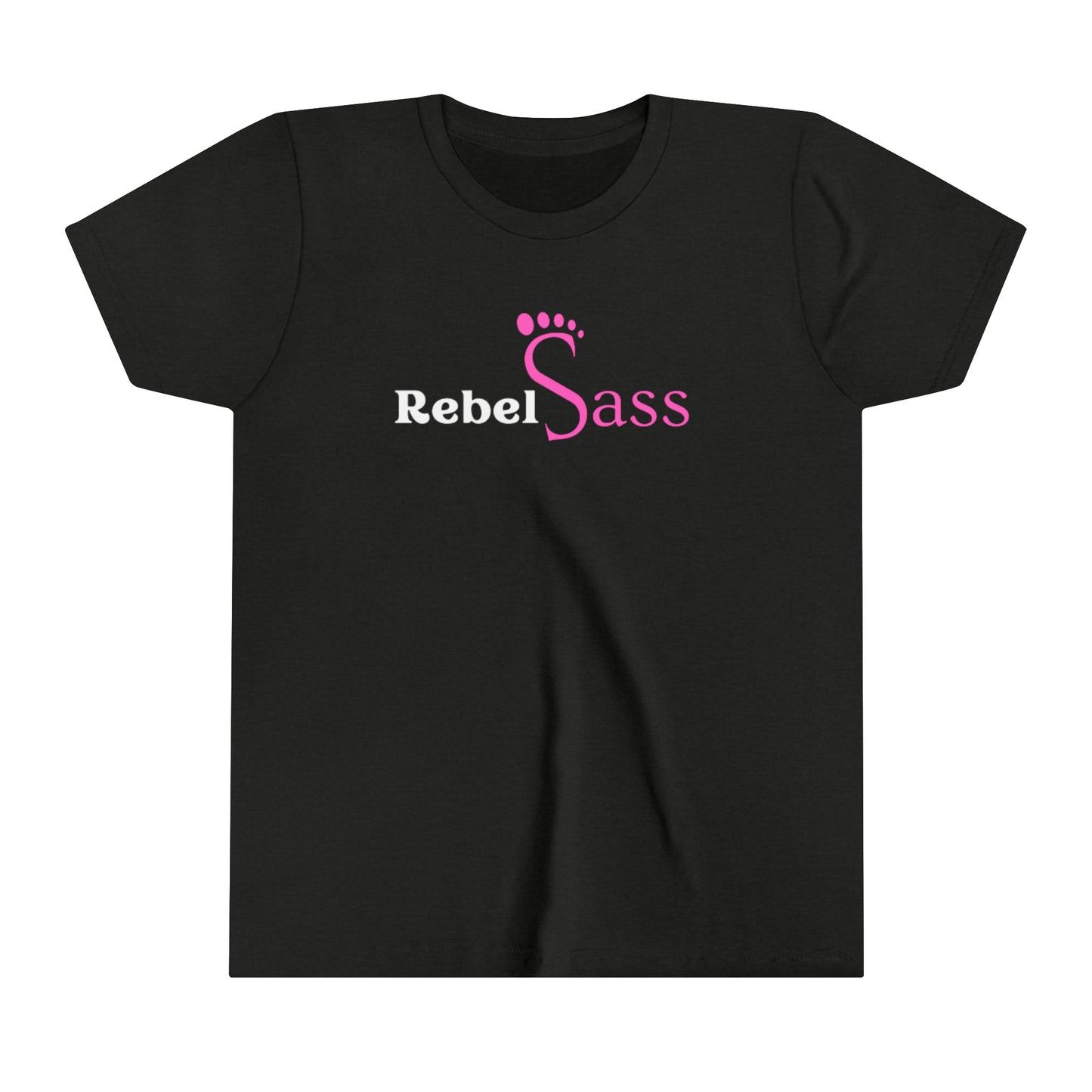 Rebel Sass Logo - Youth Short Sleeve Tee