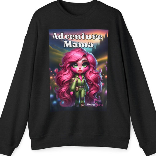 Adventure Mama Unisex Drop Shoulder Sweatshirt