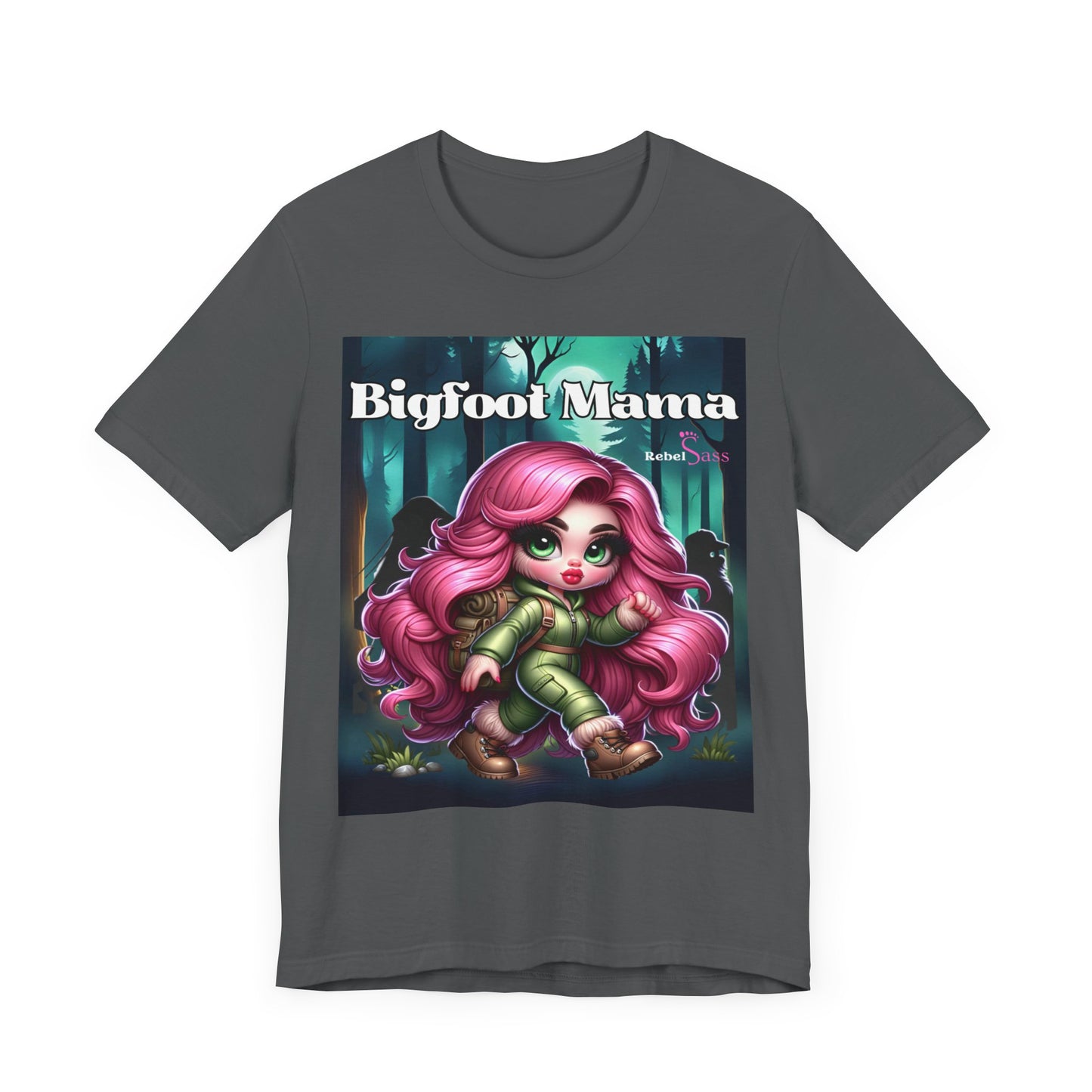 Bigfoot Mama Unisex Jersey Short Sleeve Tee