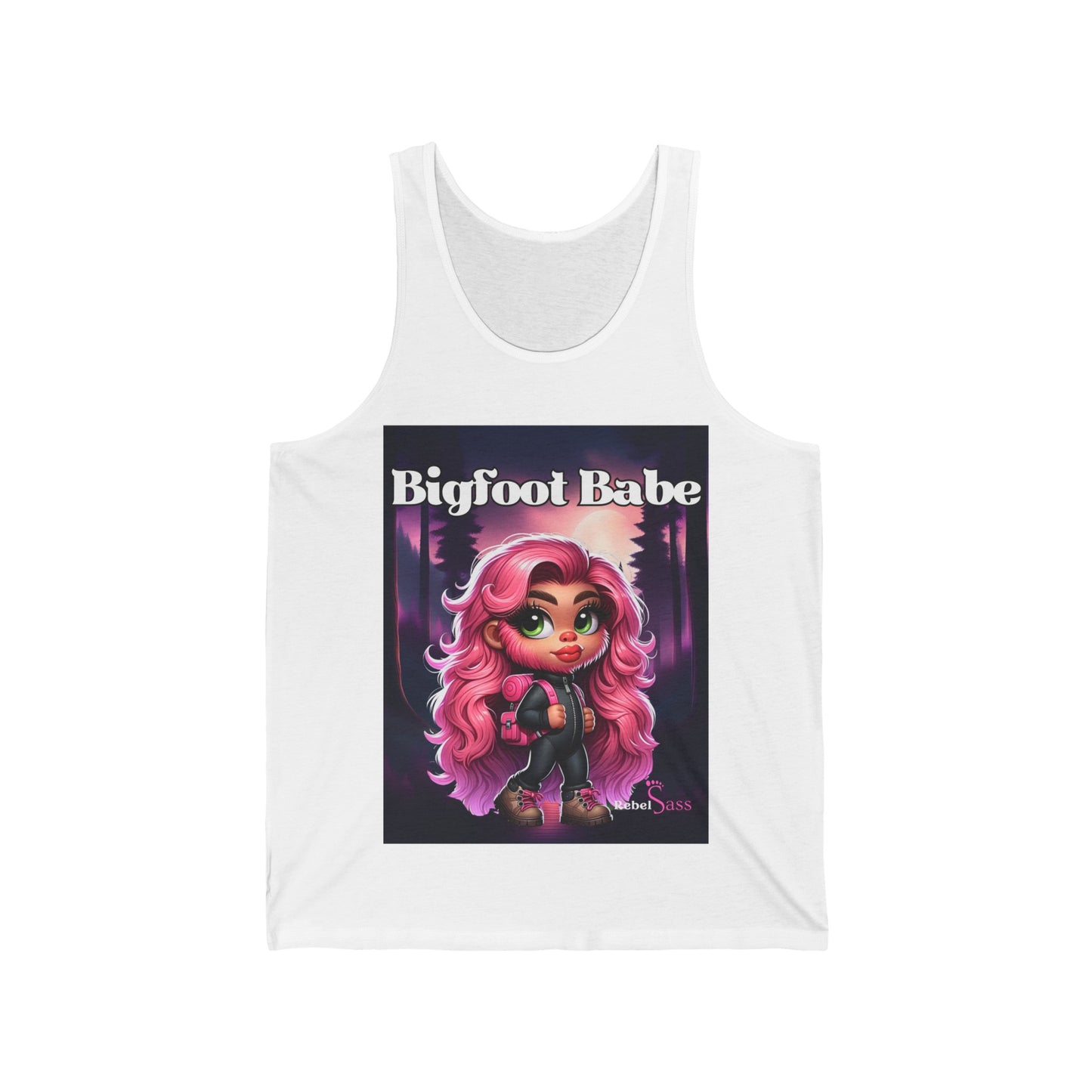 Bigfoot Babe Unisex Jersey Tank