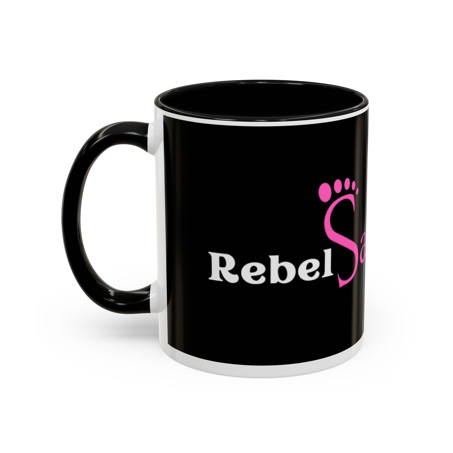 Bigfoot Babe - Design - Accent Coffee Mug, 11oz - Rebel Sass Bigfoot Shop