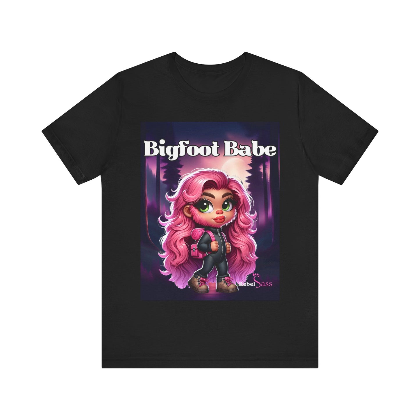 Bigfoot Babe Unisex Jersey Short Sleeve Tee