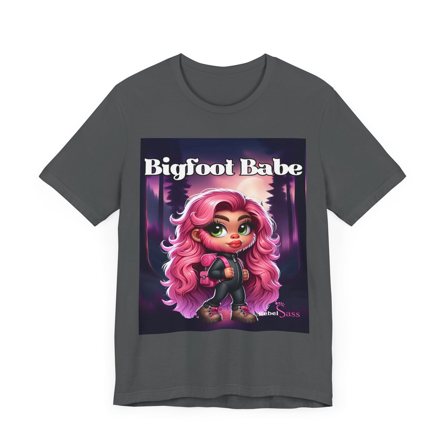 Bigfoot Babe Unisex Jersey Short Sleeve Tee