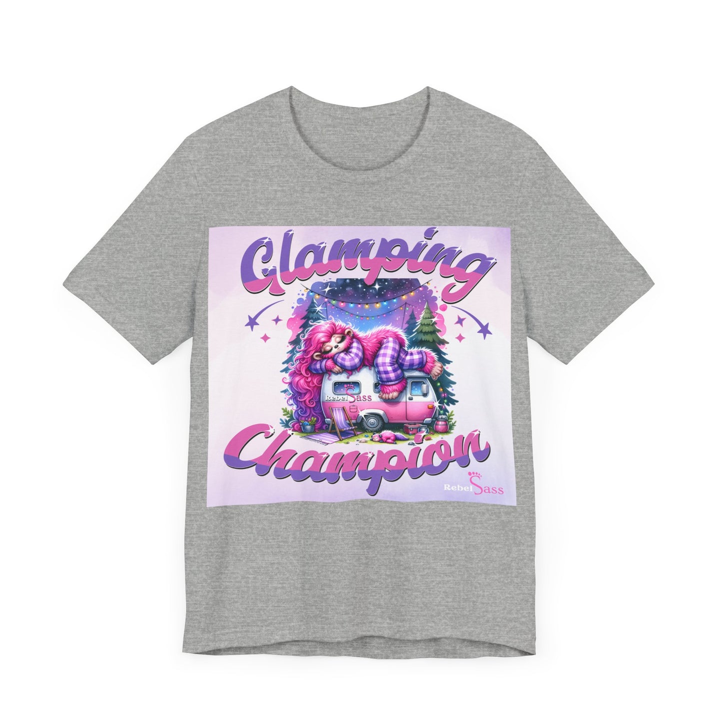 Glamping Champion Unisex Jersey Short Sleeve Tee