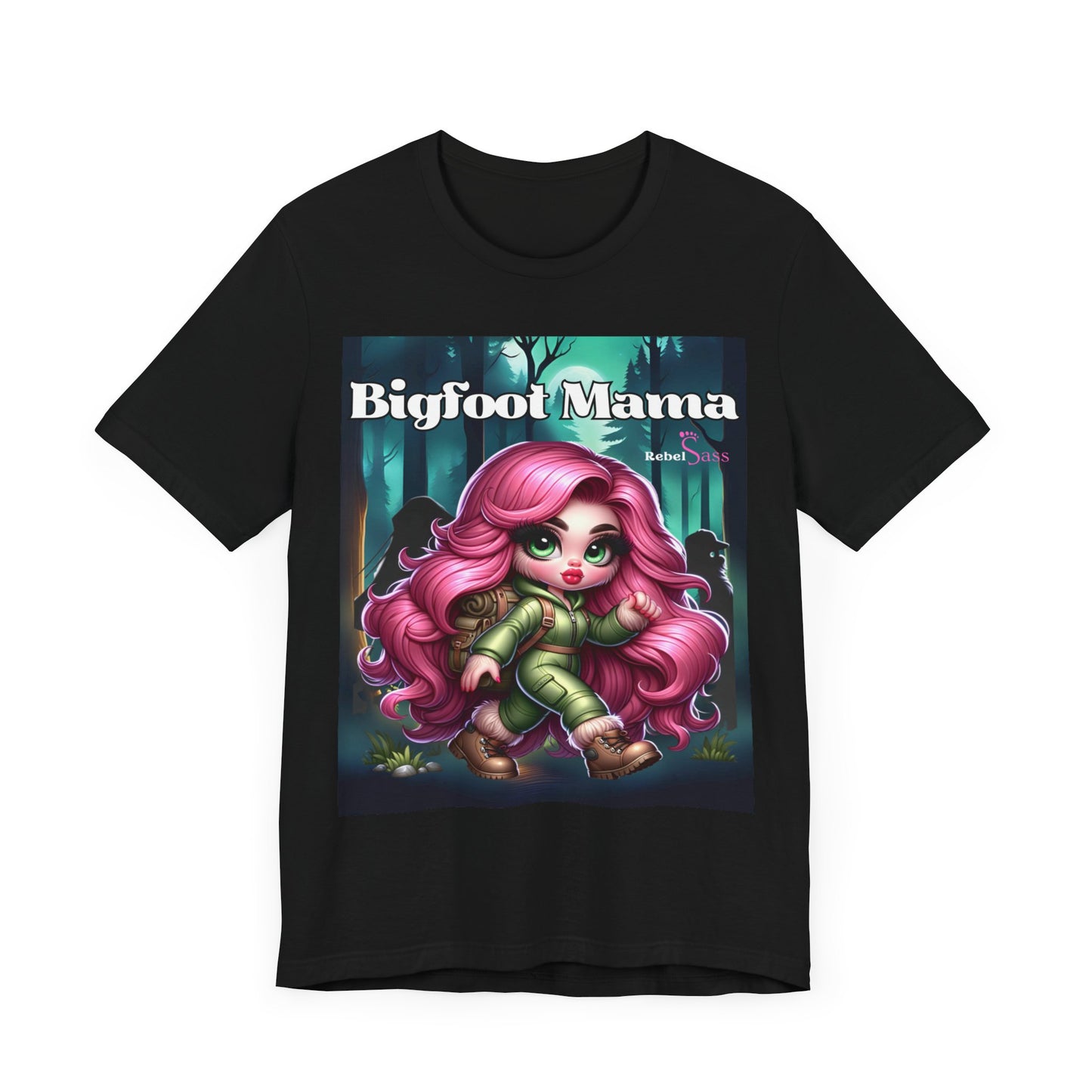 Bigfoot Mama Unisex Jersey Short Sleeve Tee