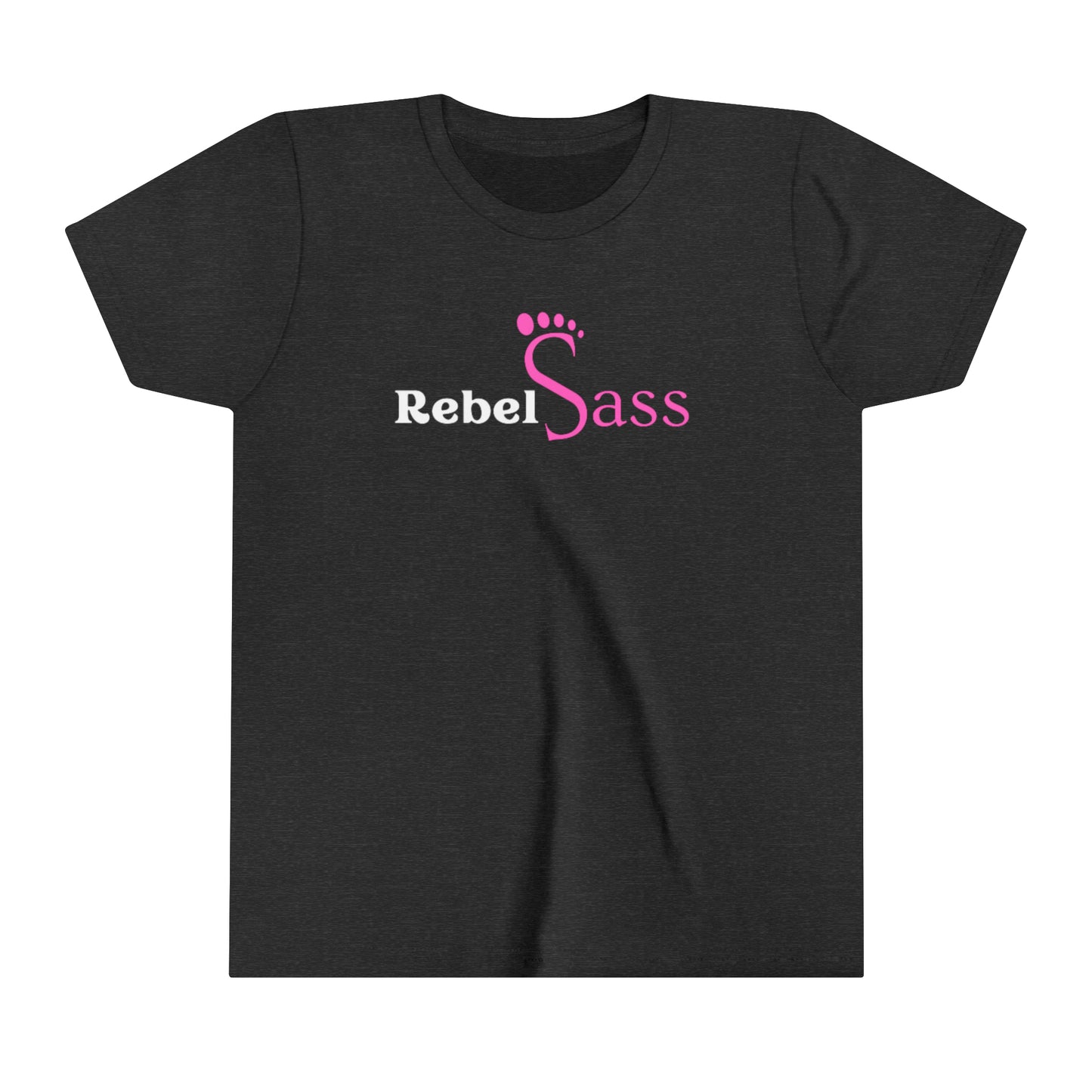 Rebel Sass Logo - Youth Short Sleeve Tee