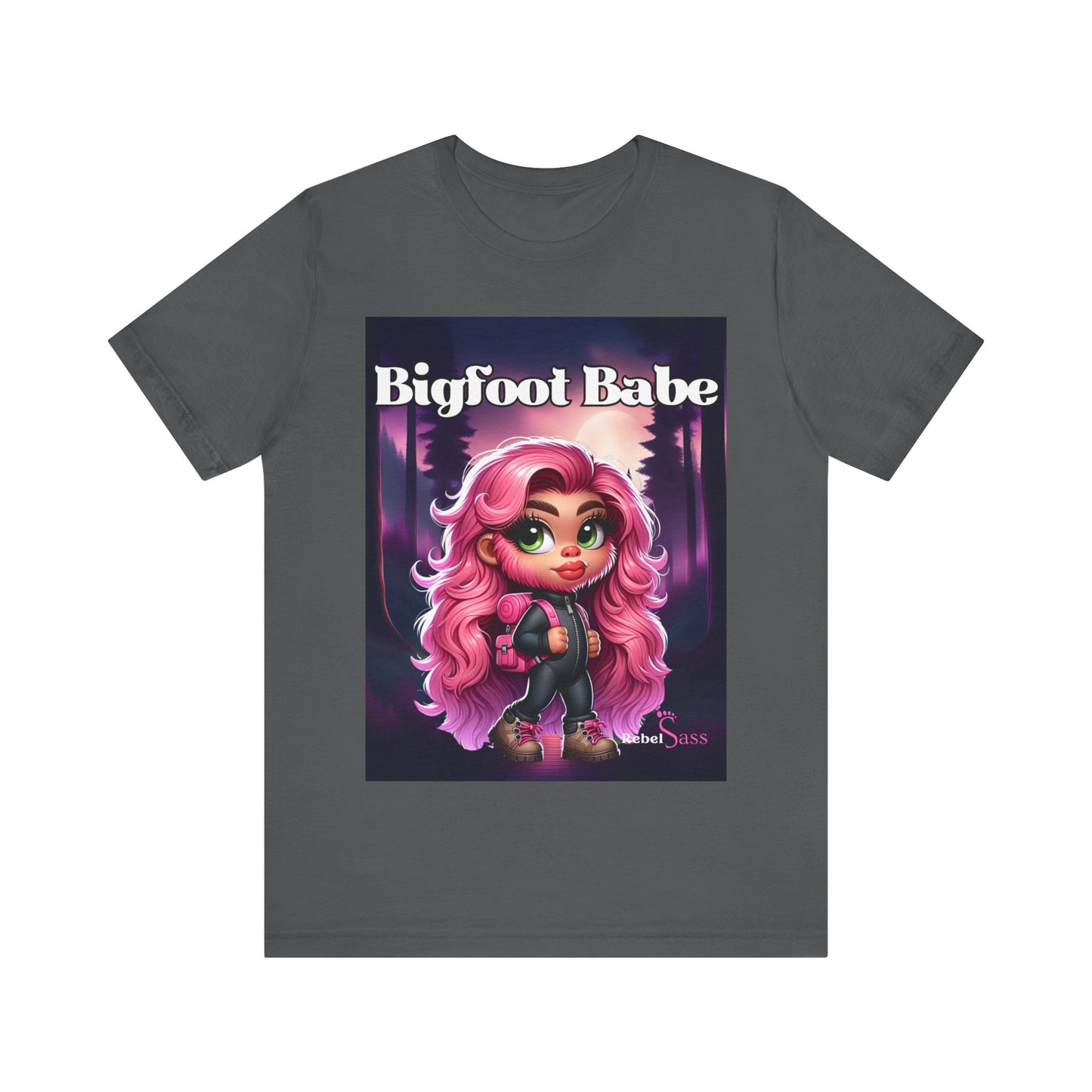 Bigfoot Babe Unisex Jersey Short Sleeve Tee