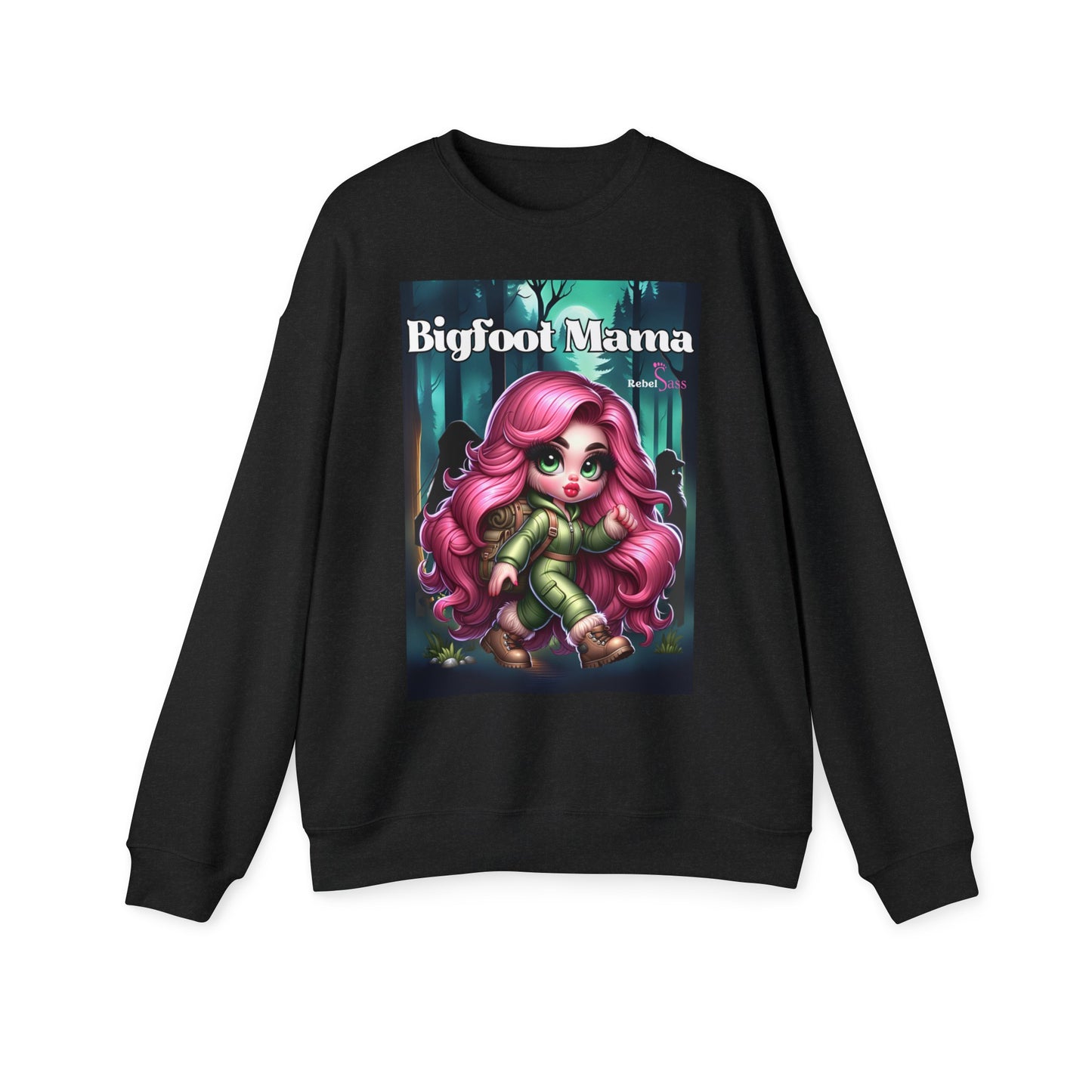 Bigfoot Mama Unisex Drop Shoulder Sweatshirt