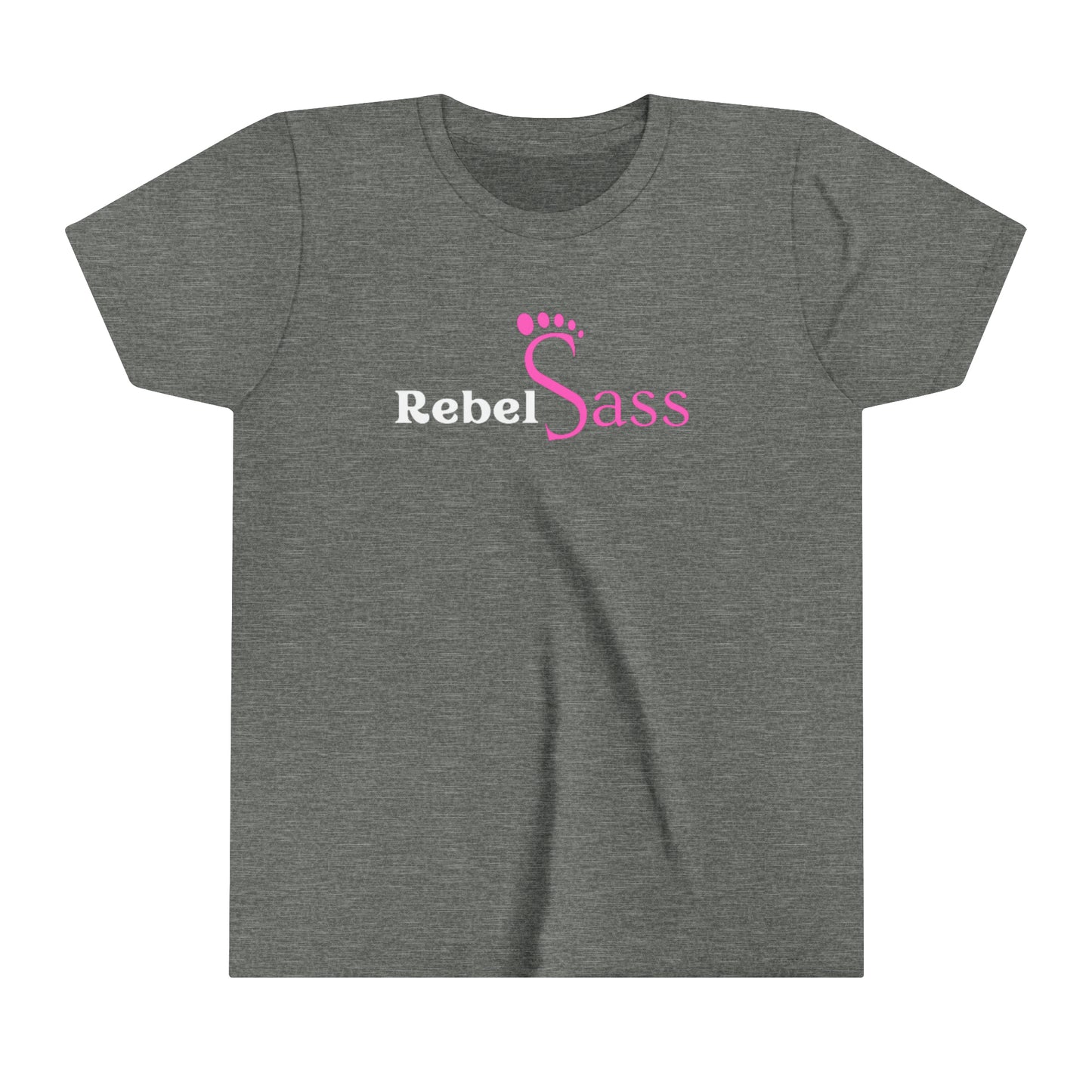 Rebel Sass Logo - Youth Short Sleeve Tee