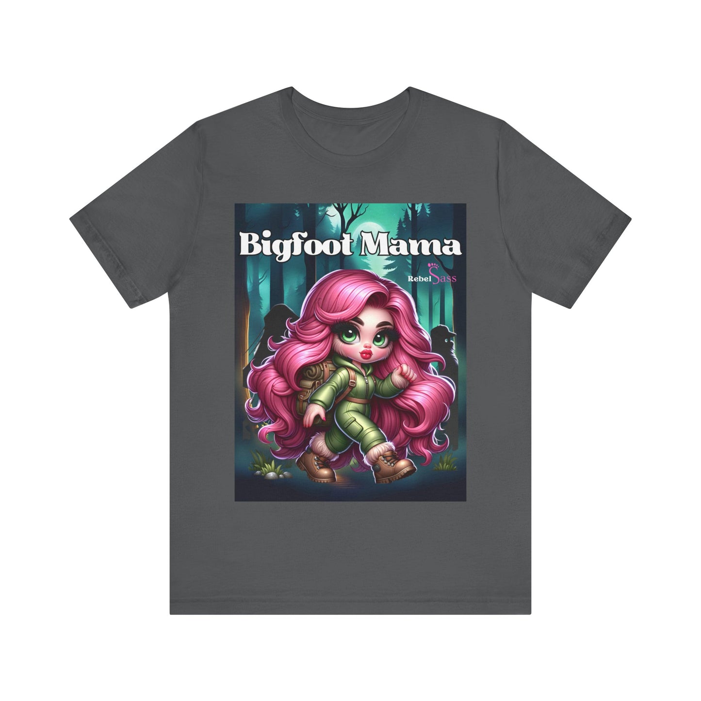 Bigfoot Mama Unisex Jersey Short Sleeve Tee