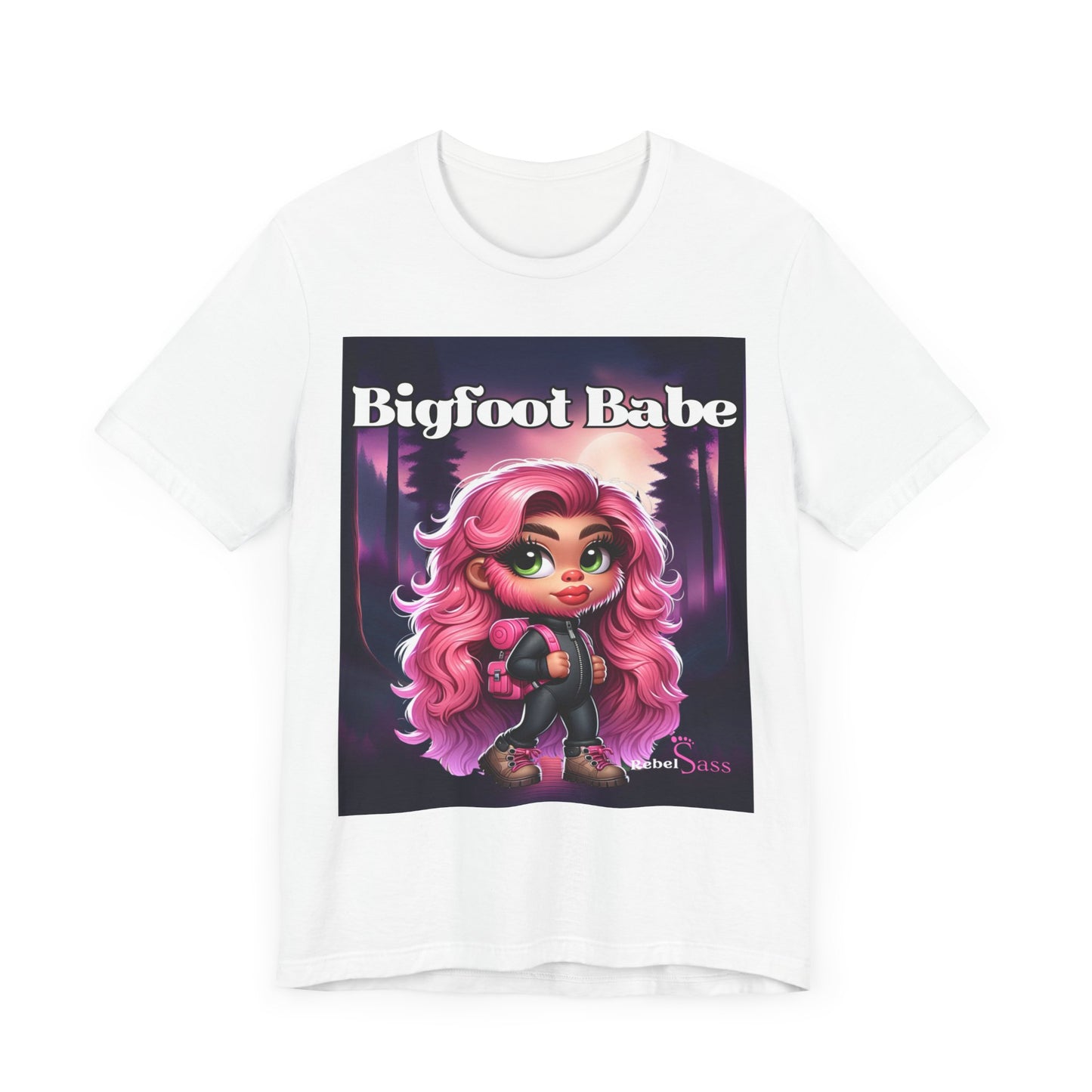 Bigfoot Babe Unisex Jersey Short Sleeve Tee