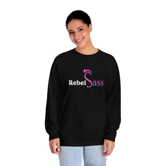 Rebel Sass Logo - Unisex Classic Long Sleeve T-Shirt