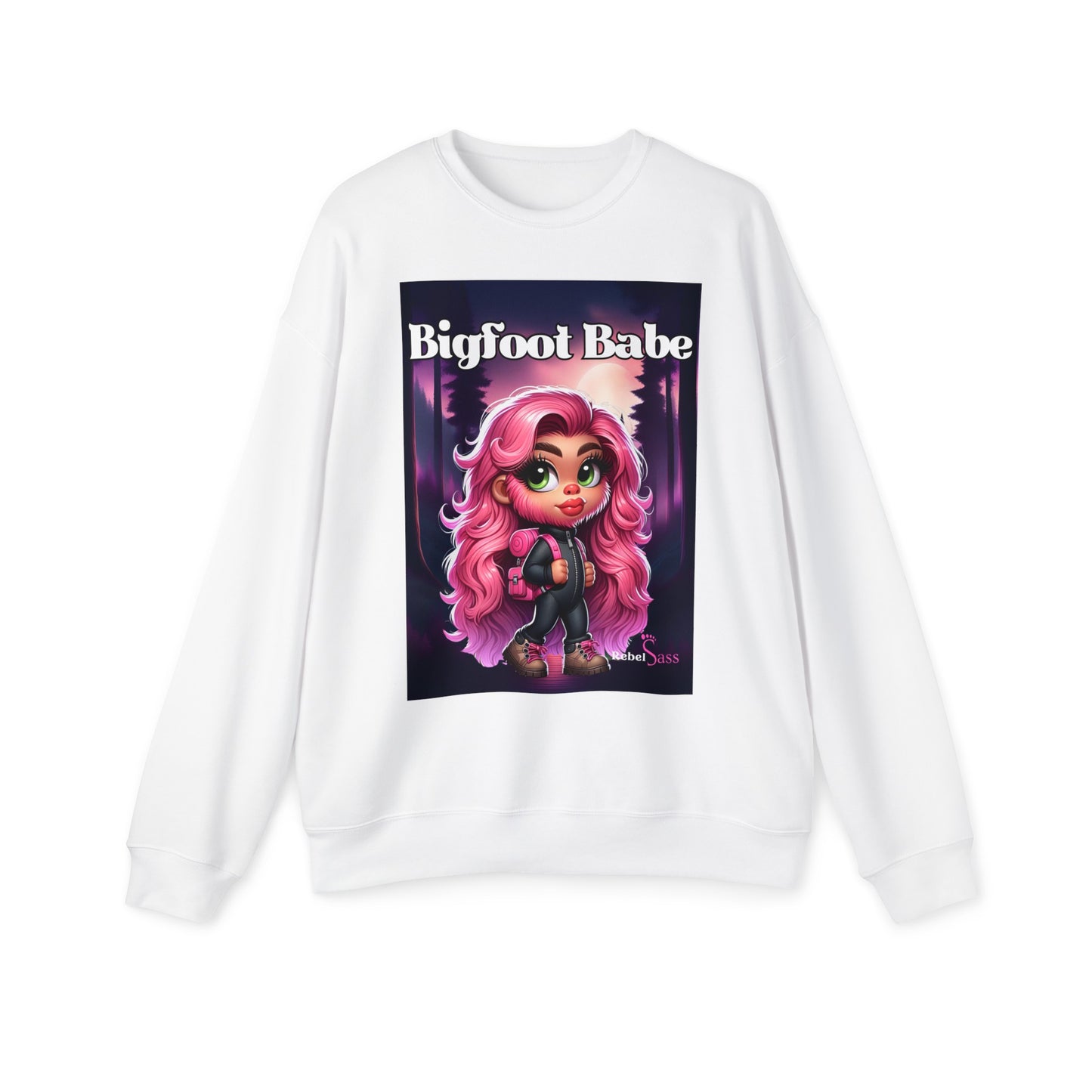 Bigfoot Babe Unisex Drop Shoulder Sweatshirt