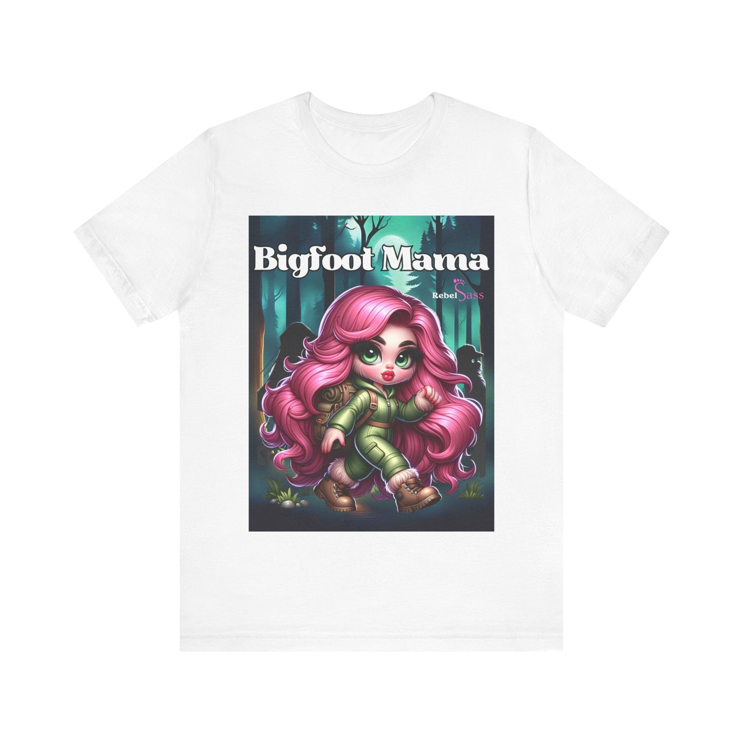 Bigfoot Mama Unisex Jersey Short Sleeve Tee