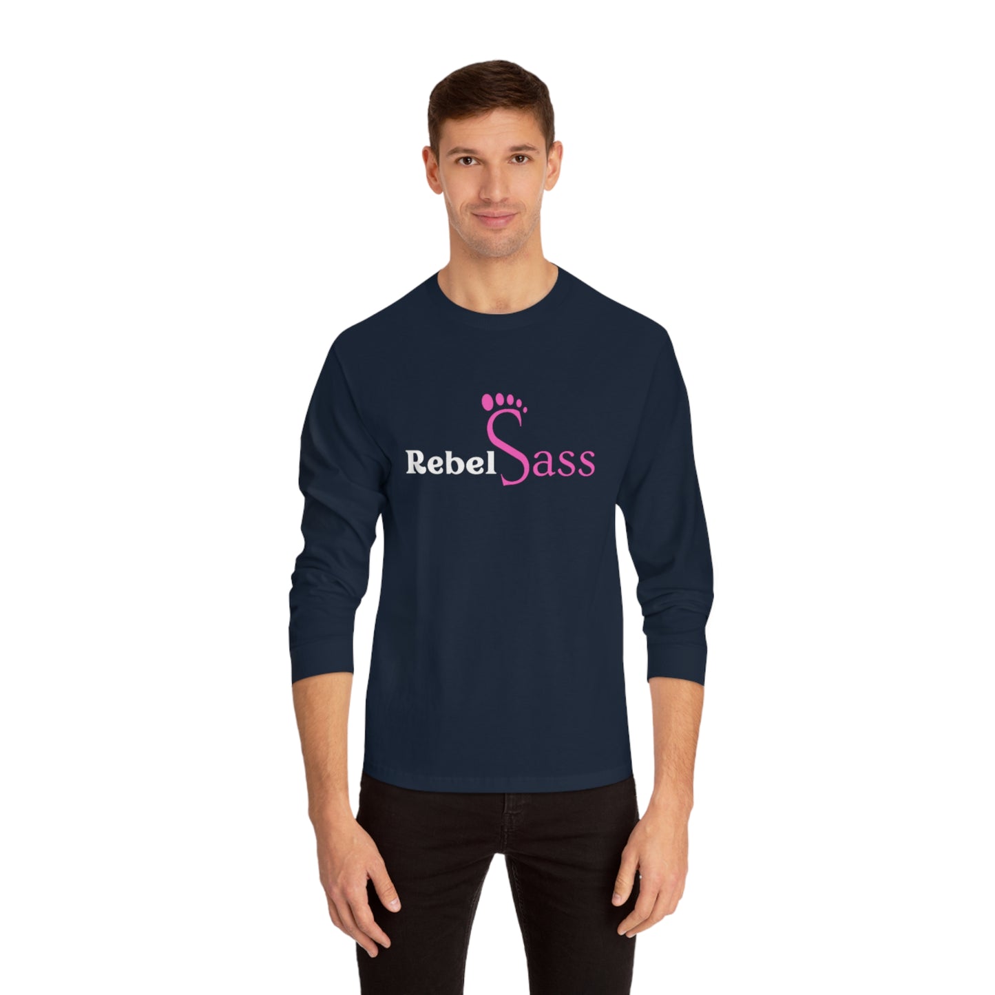 Rebel Sass Logo - Unisex Classic Long Sleeve T-Shirt