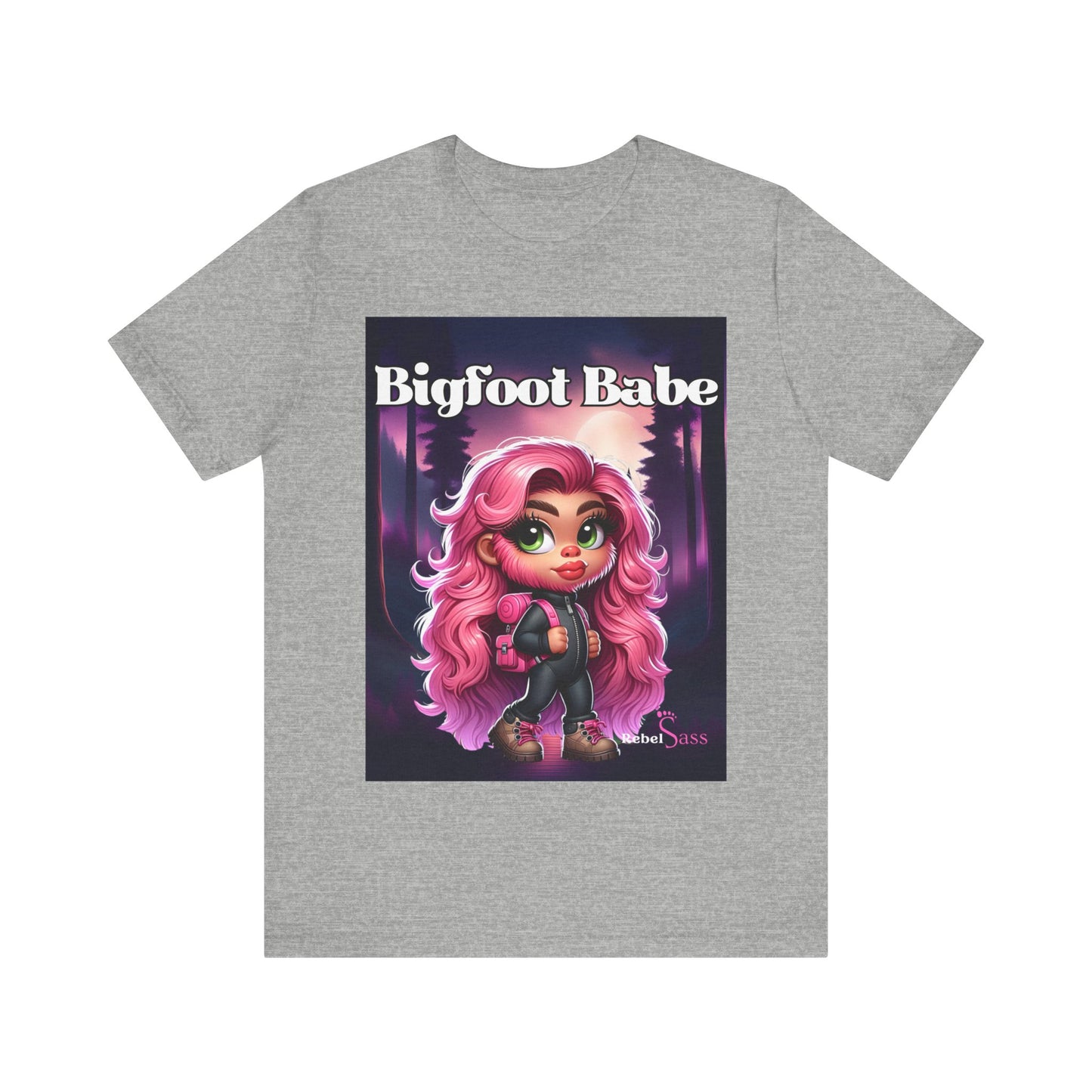 Bigfoot Babe Unisex Jersey Short Sleeve Tee