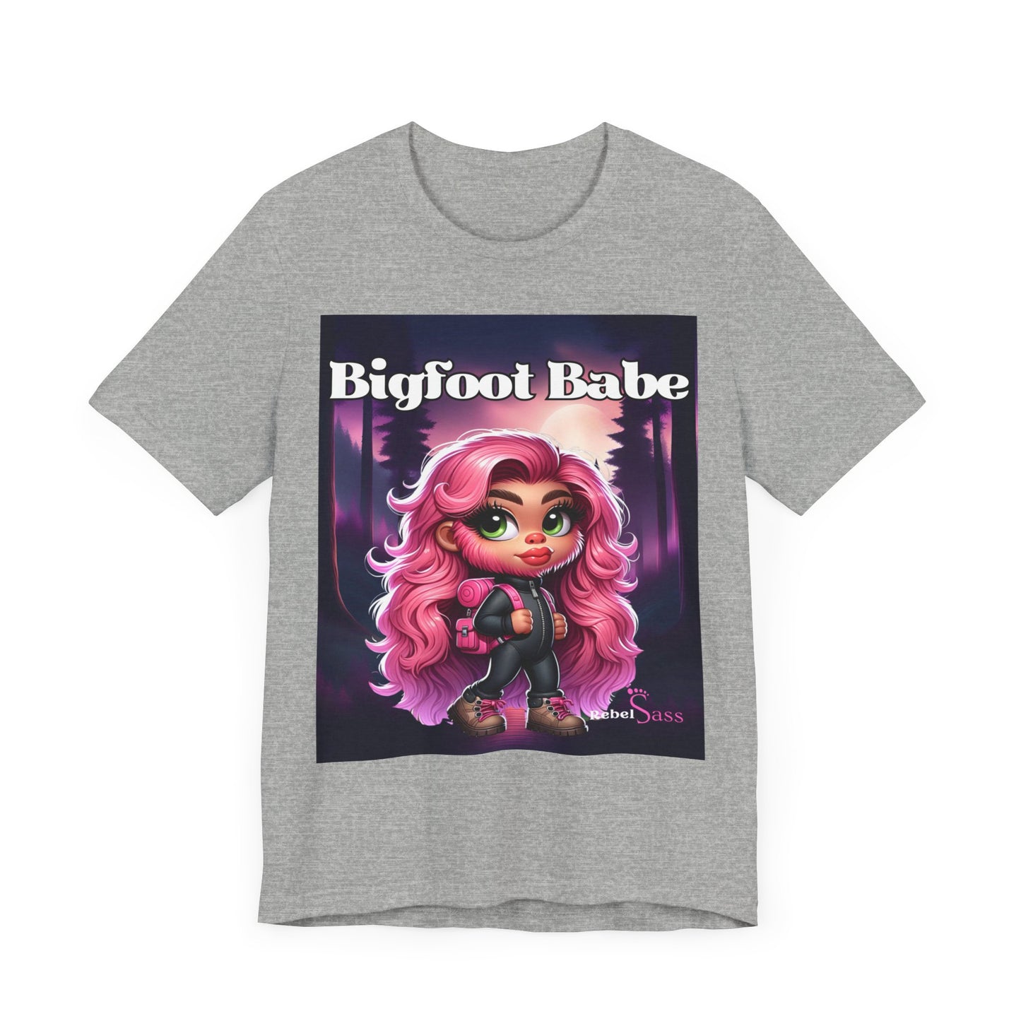 Bigfoot Babe Unisex Jersey Short Sleeve Tee