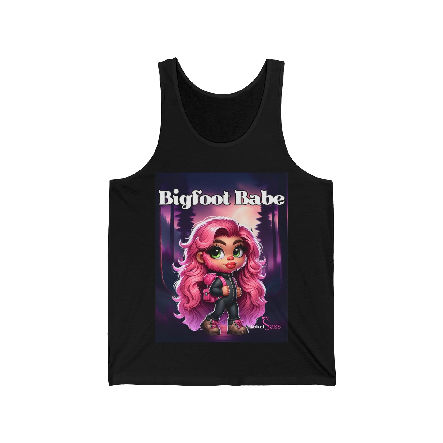 Bigfoot Babe Unisex Jersey Tank