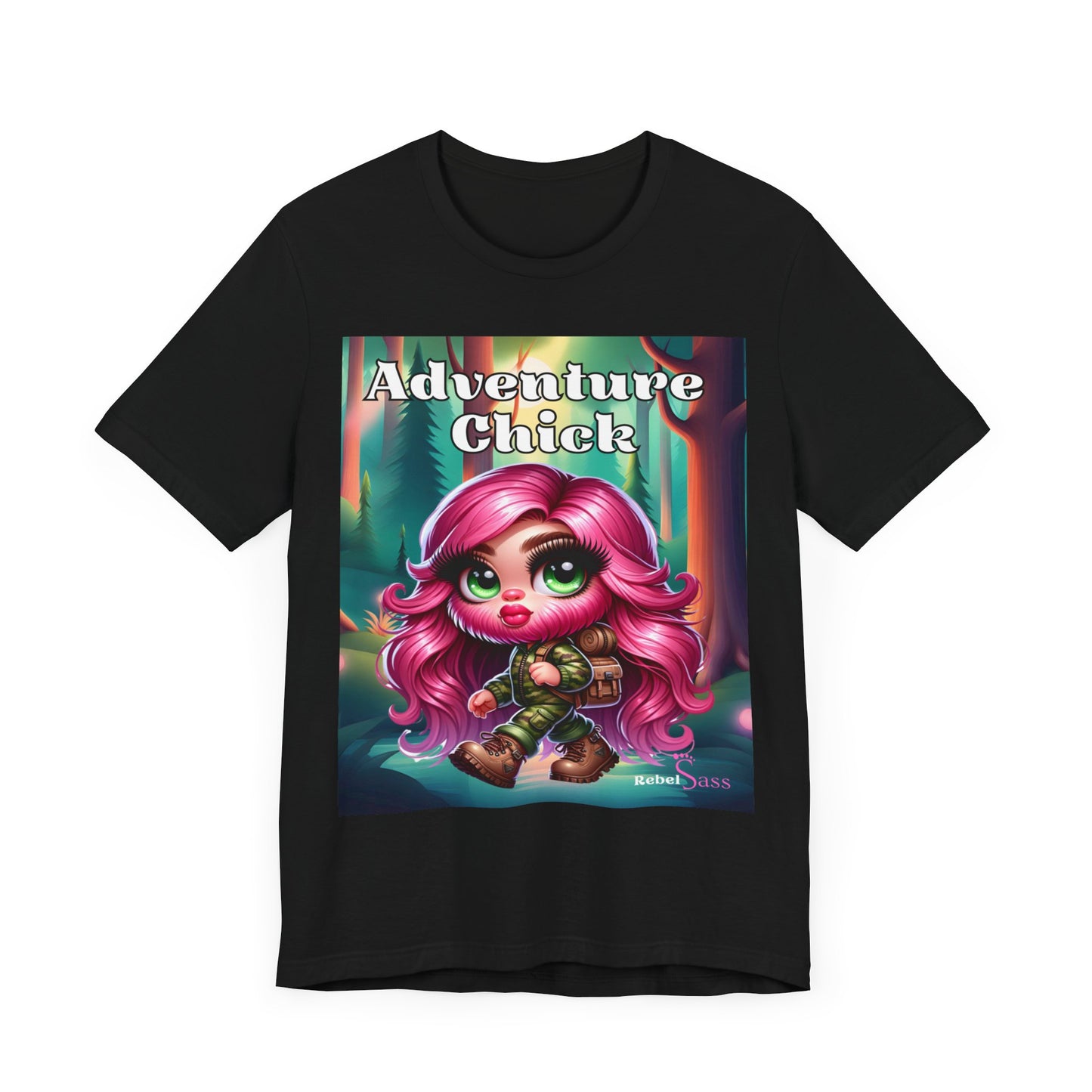 Adventure Chick Unisex Jersey Short Sleeve Tee