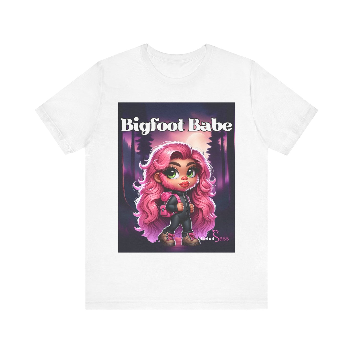 Bigfoot Babe Unisex Jersey Short Sleeve Tee