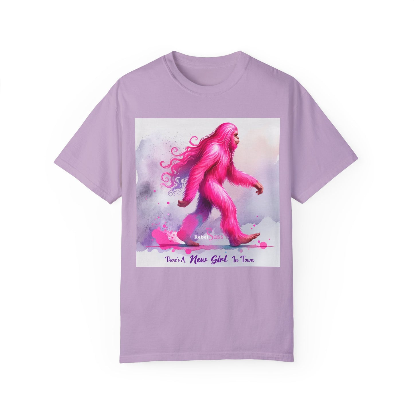 There's A New Girl In Town Unisex Garment-Dyed T-shirt