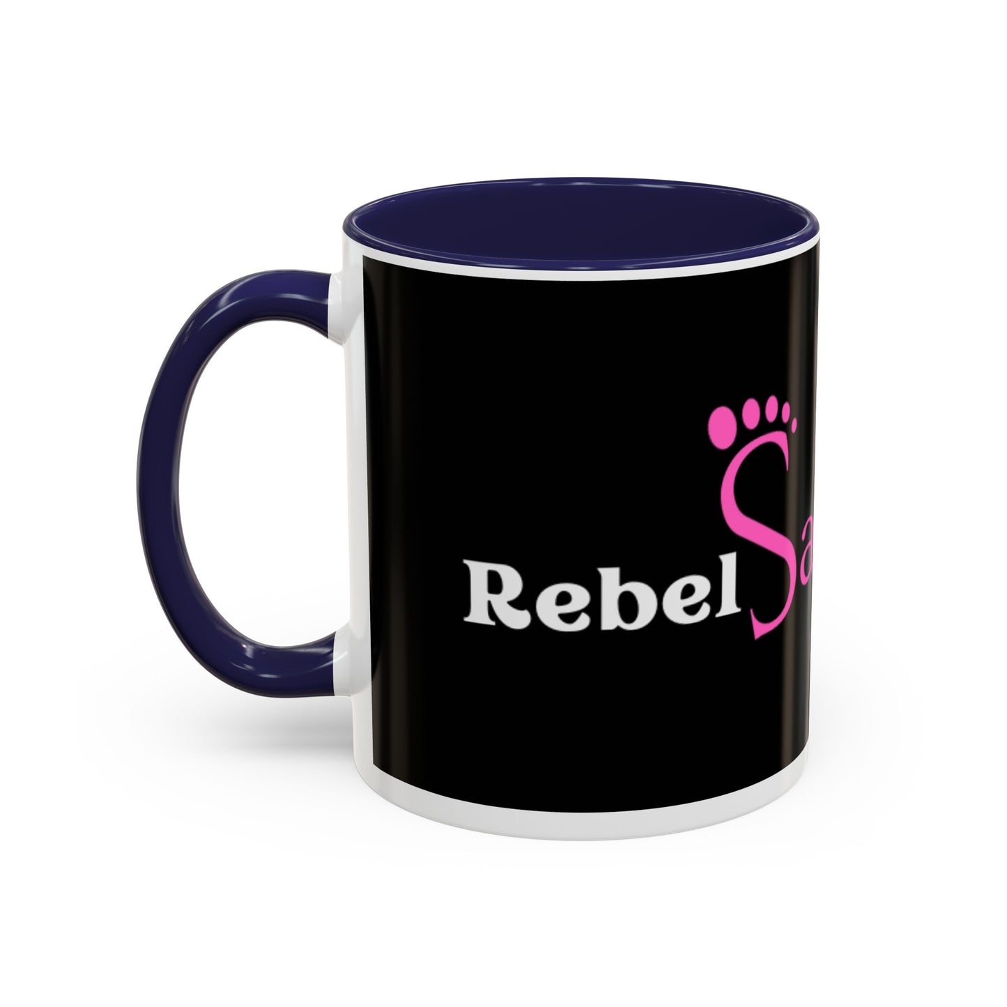 Bigfoot Babe - Design - Accent Coffee Mug, 11oz - Rebel Sass Bigfoot Shop