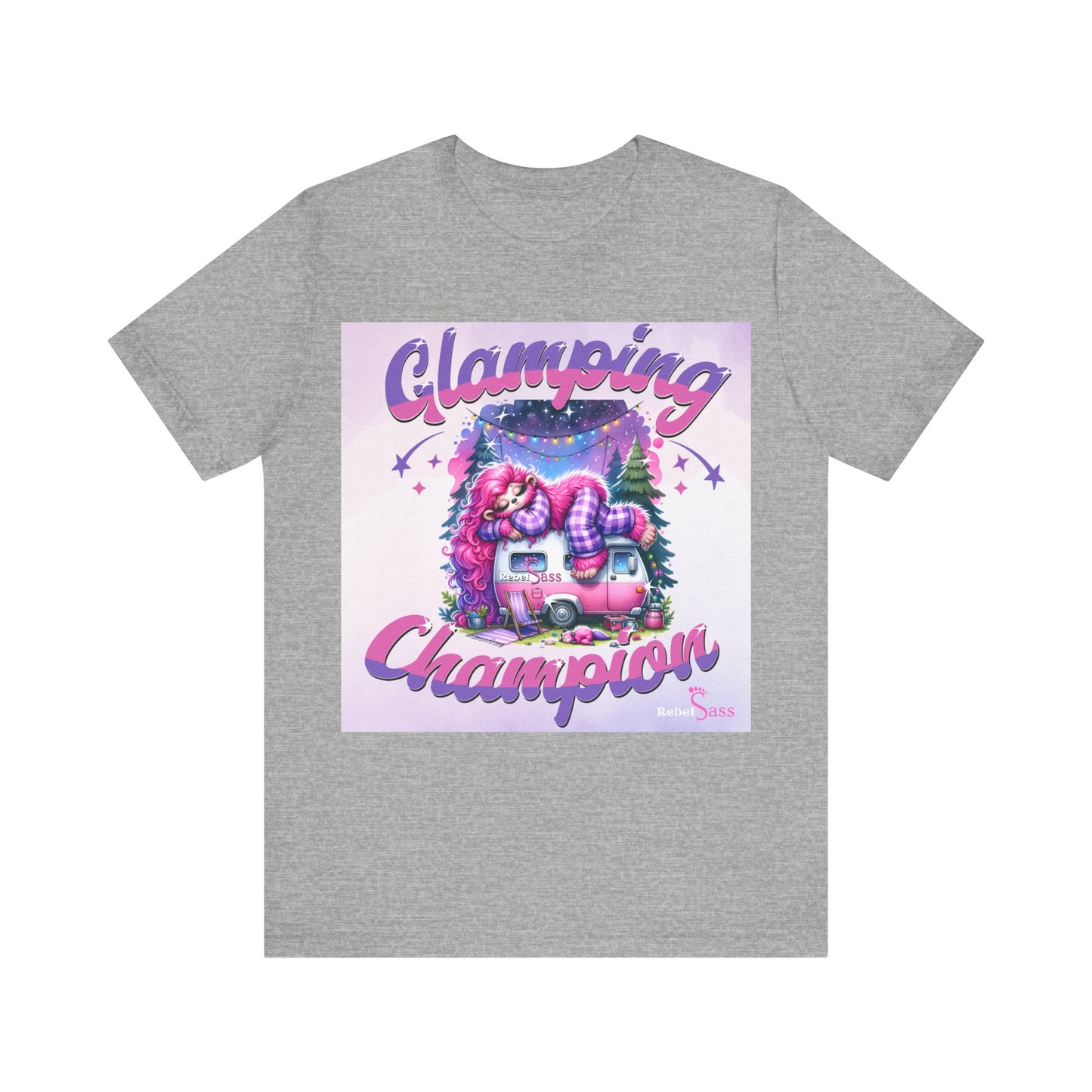 Glamping Champion Unisex Jersey Short Sleeve Tee