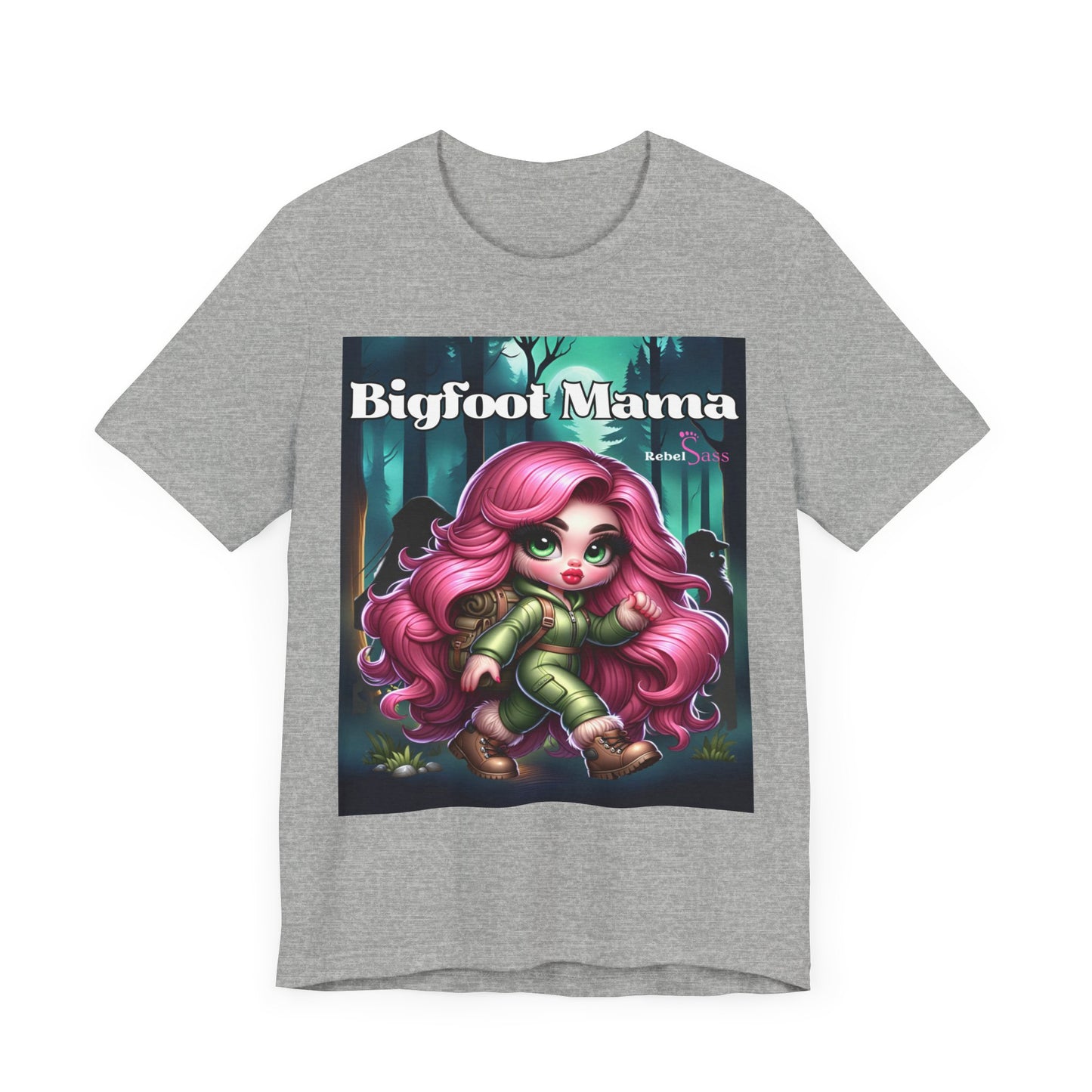 Bigfoot Mama Unisex Jersey Short Sleeve Tee