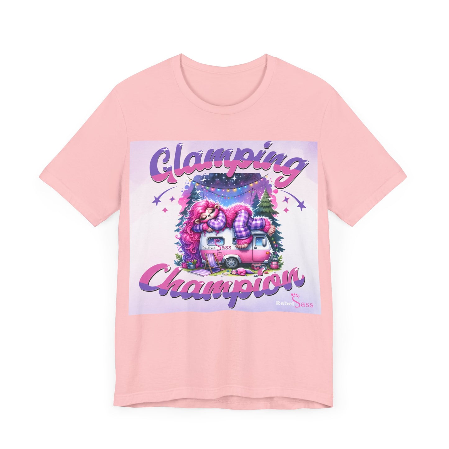 Glamping Champion Unisex Jersey Short Sleeve Tee