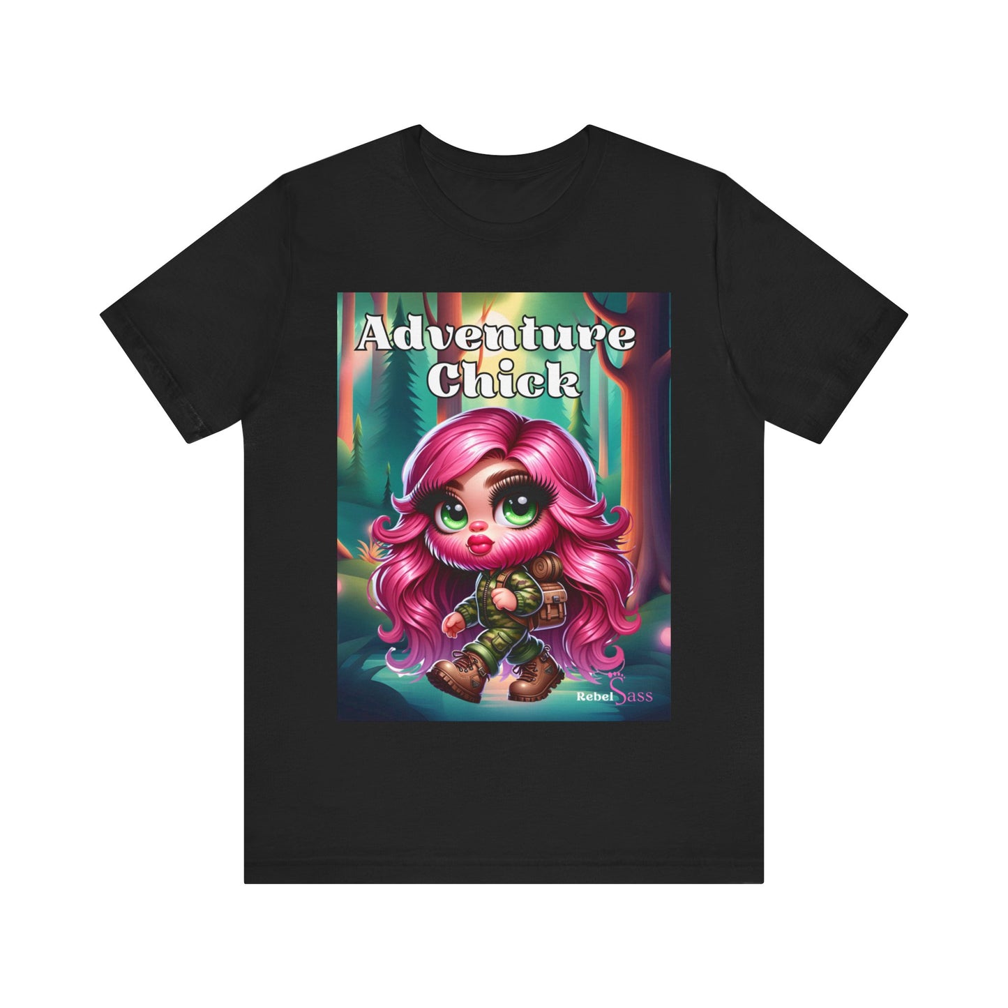 Adventure Chick Unisex Jersey Short Sleeve Tee