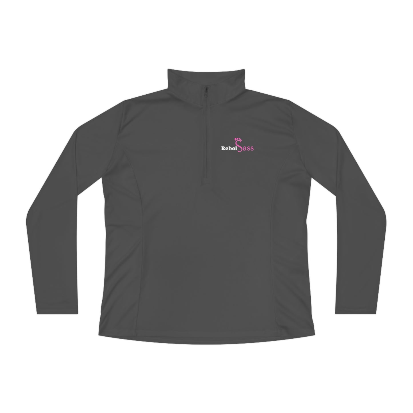 Elusive Chick Ladies Quarter-Zip Pullover