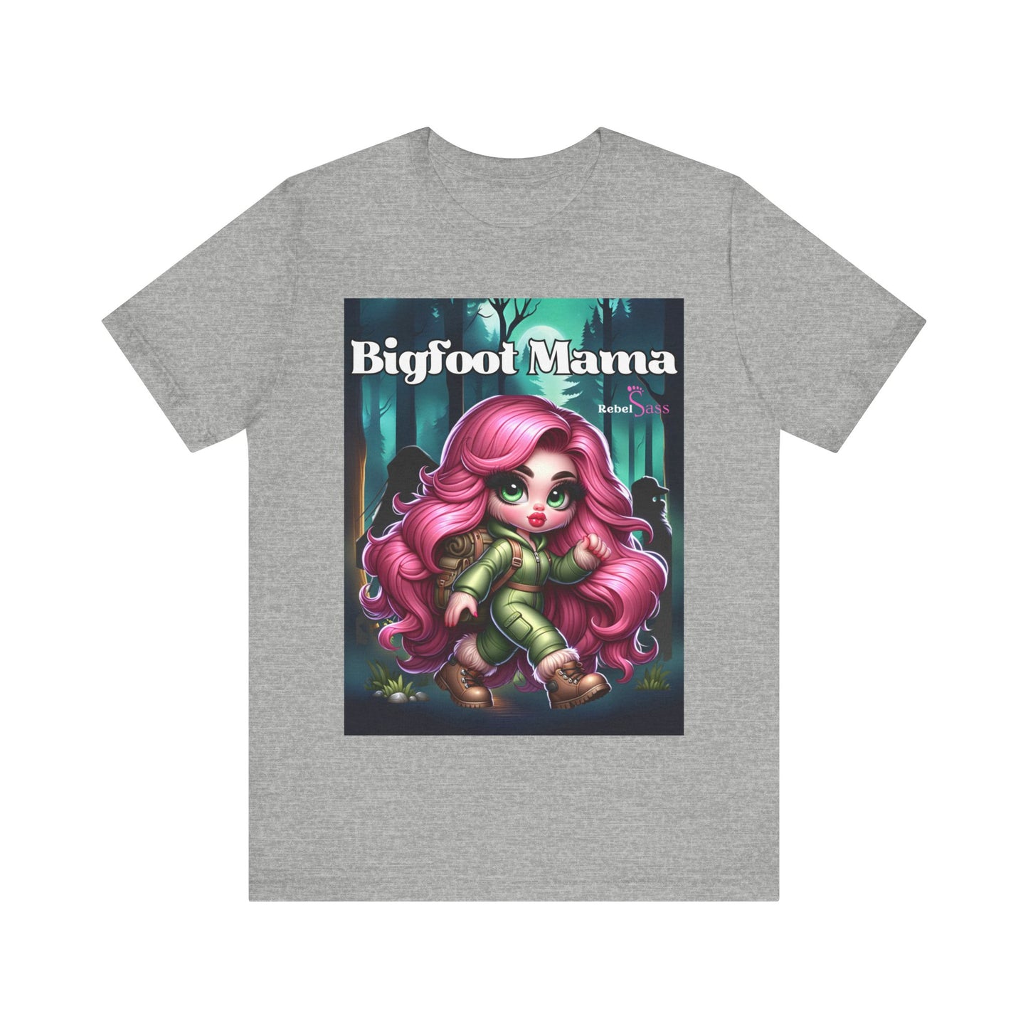 Bigfoot Mama Unisex Jersey Short Sleeve Tee