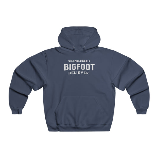 Unapologetic Bigfoot Believer Design - Men's NUBLEND® Hooded Sweatshirt - Rebel Sass Bigfoot Shop