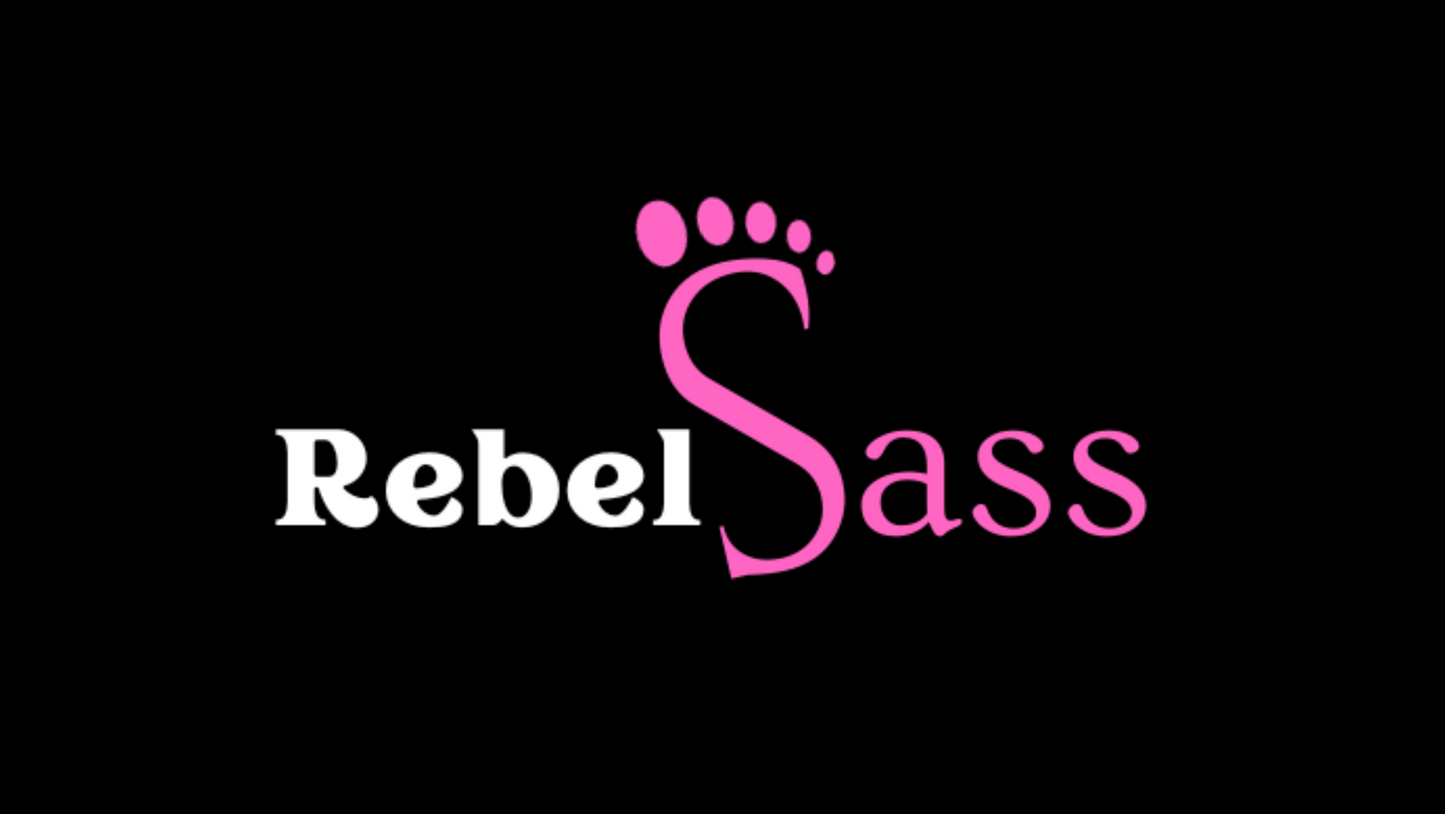 Rebel Sass Logo - Unisex Jersey Tank